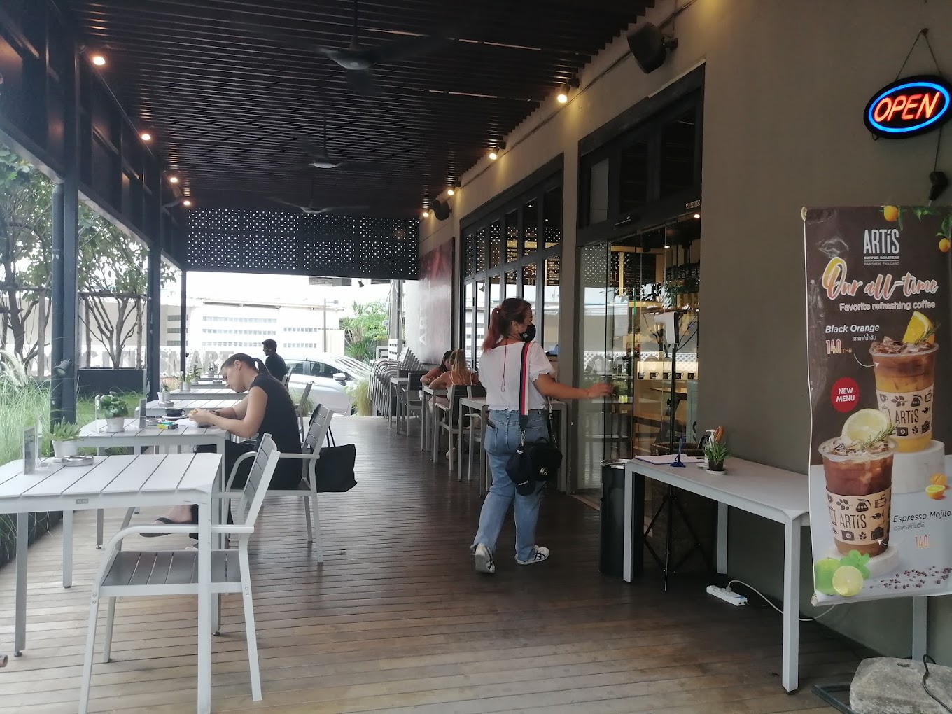 cafés de Bangkok